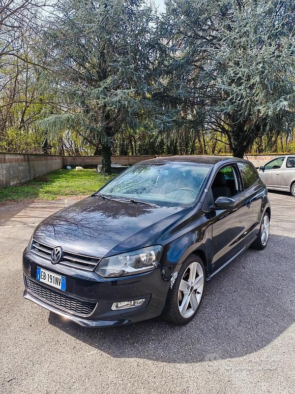 Usata VW Polo 85 CV (62 kW) 2010 Nero Utilitaria