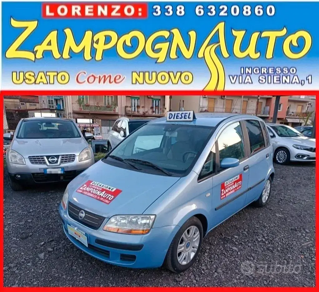Usata Fiat Idea 69 CV (50 kW) 2006 Monovolume