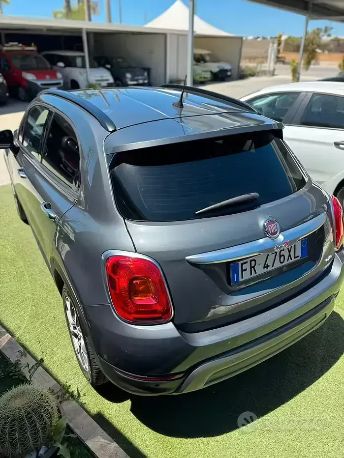 Usata Fiat 500X Cross 140 CV (102 kW) 2018 Grigio SUV