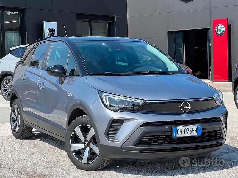 Usata Opel Crossland X Edition 120 CV (88 kW) 2021 Grigio SUV