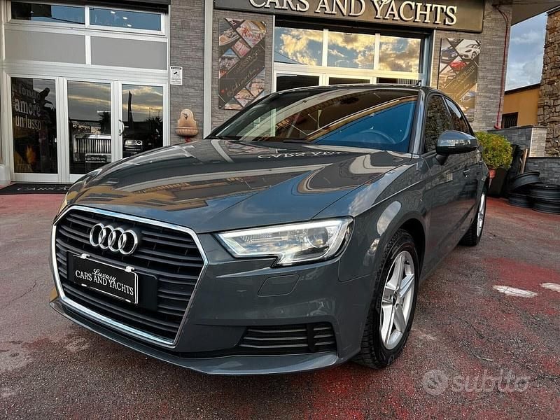 Usata Audi A3 116 CV (85 kW) 2019 Grigio Berlina