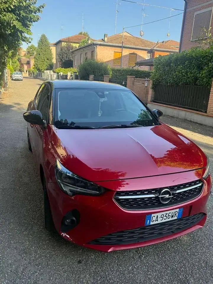 Usata Opel Corsa Edition 75 CV (55 kW) 2020 Rosso Utilitaria