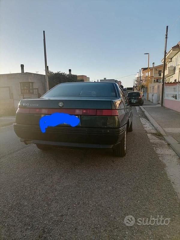 Usata Alfa Romeo 164 145 CV (106 kW) 1992 Verde Berlina