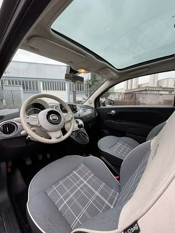 Usata Fiat 500 Lounge 69 CV (50 kW) 2018 Grigio Utilitaria