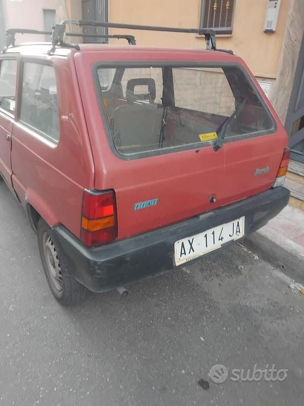 Usata Fiat Panda 39 CV (28 kW) 1998 Rosso Utilitaria