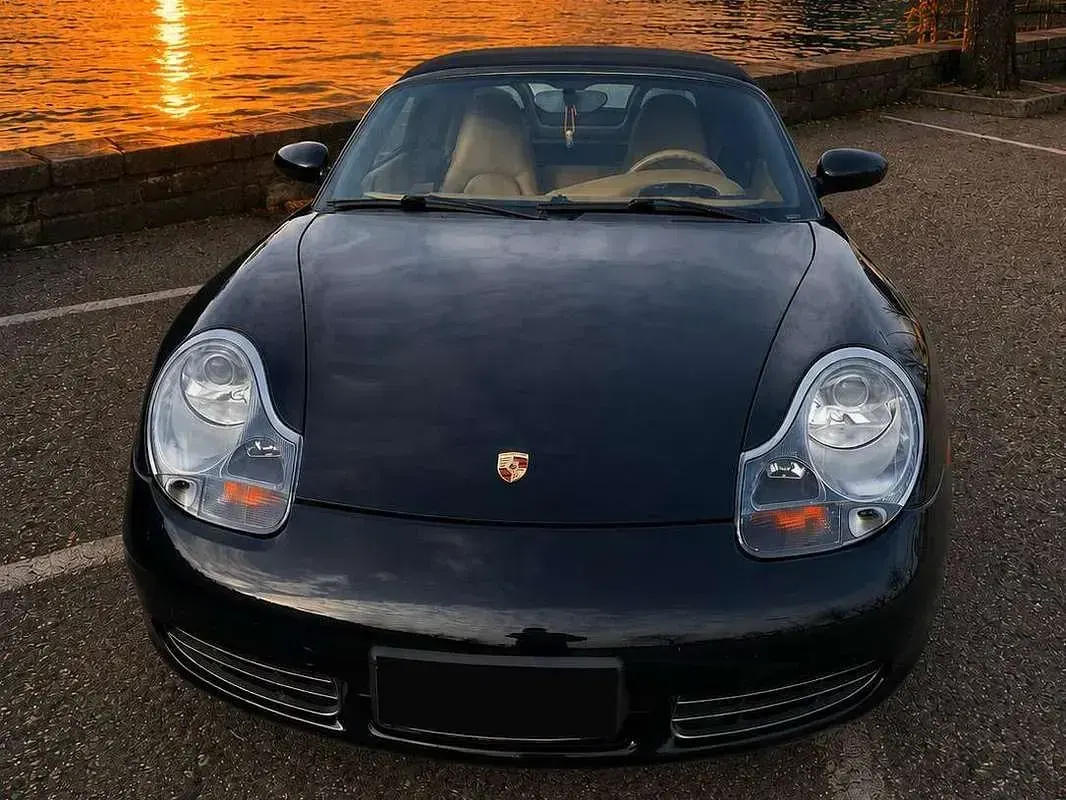 Usata Porsche 986 Boxster 252 CV (185 kW) 2002 Nero Cabrio