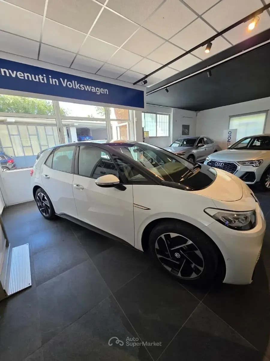 Usata VW ID.3 Pure 110 kW (150 CV) 2022 Bianco Utilitaria