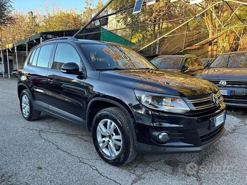 Usata VW Tiguan Trendline 110 CV (80 kW) 2013 Nero SUV
