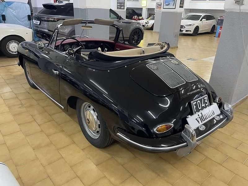 Usata Porsche 356 C 75 CV (55 kW) 1963 Nero Cabrio