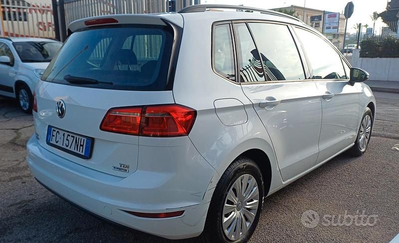 Usata VW Golf Trendline 90 CV (66 kW) 2016 Bianco Berlina