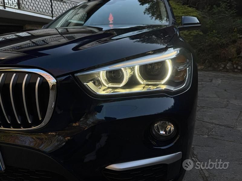Usata BMW X1 Advantage 140 CV (102 kW) 2019 Blu/azzurro SUV