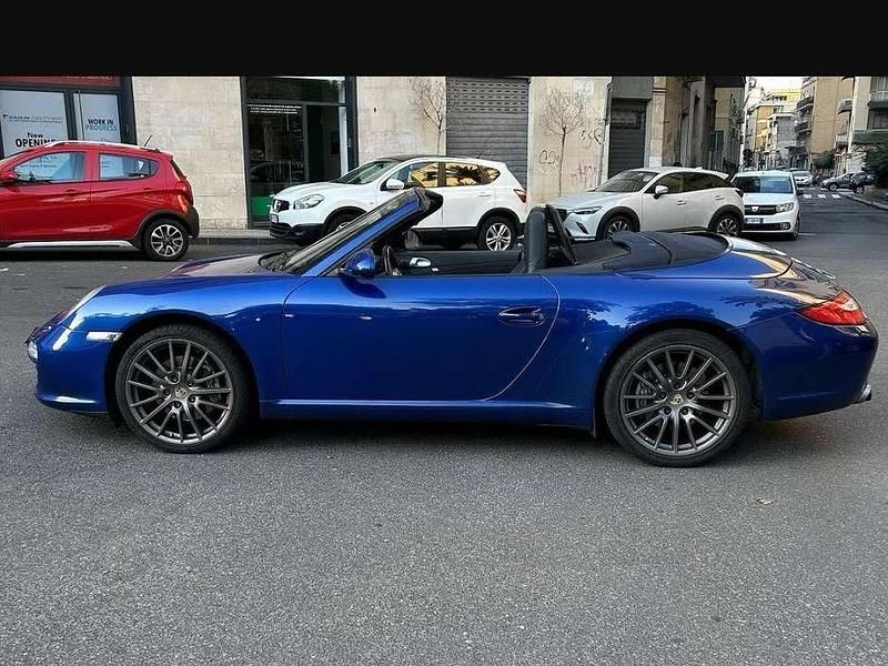 Usata Porsche 911 Carrera Cabriolet 345 CV (253 kW) 2010 Blu/azzurro Cabrio