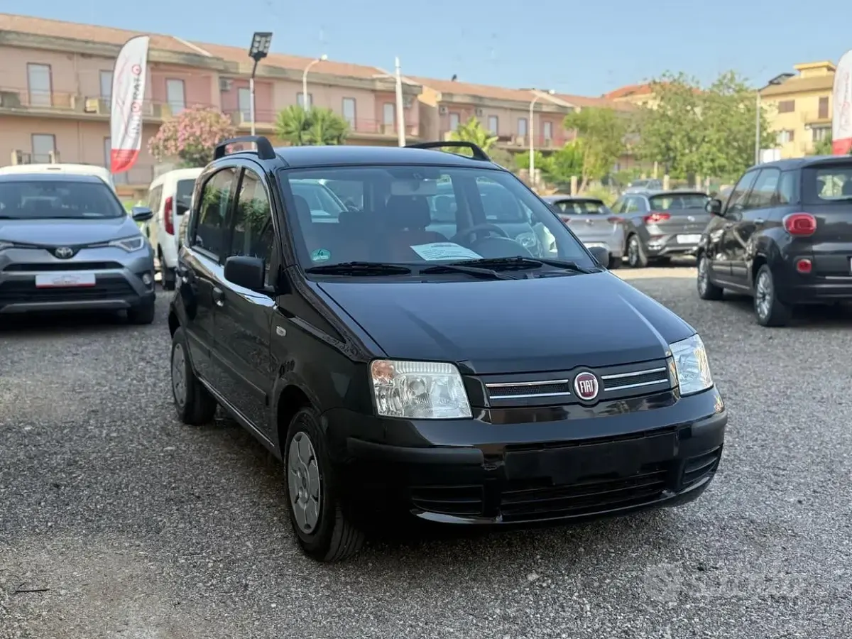 Usata Fiat Panda Emotion 60 CV (44 kW) 2008 Nero Utilitaria