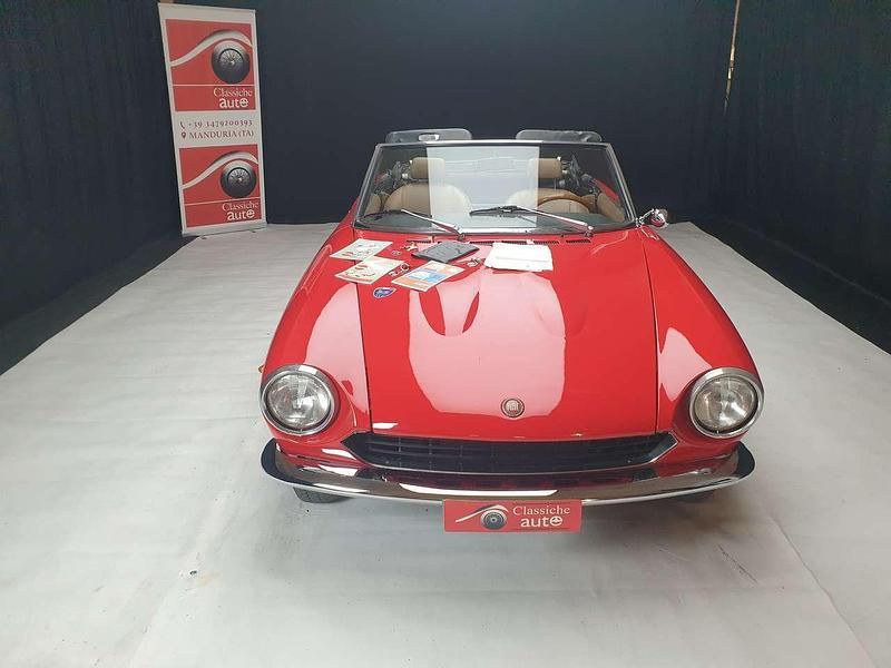 Usata Fiat 124 Spider Sport 90 CV (66 kW) 1977 Rosso Cabrio