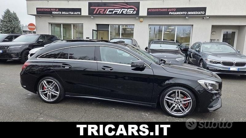 Usata Mercedes CLA220 Premium 177 CV (130 kW) 2018 Nero Berlina