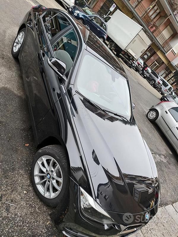 Usata BMW 318 150 CV (110 kW) 2017 Nero Berlina