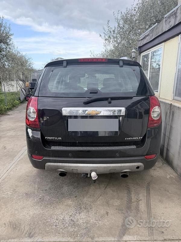 Usata Chevrolet Captiva 2008 Nero SUV
