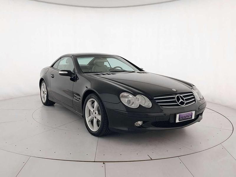Usata Mercedes SL600 500 CV (367 kW) 2003 Nero Cabrio