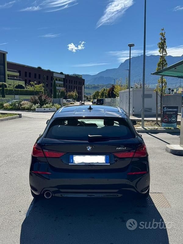 Usata BMW 116 Advantage 2019 Nero Utilitaria
