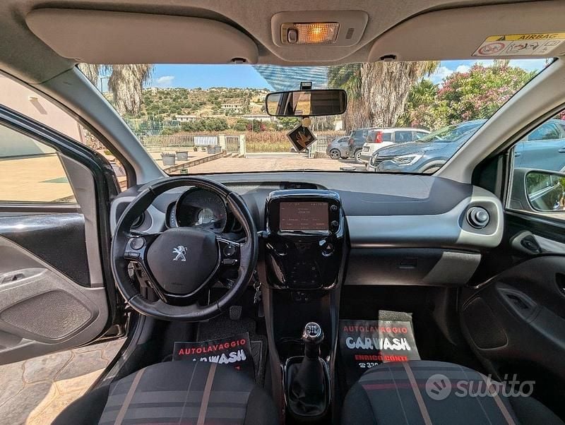 Usata Peugeot 108 82 CV (60 kW) 2015 Nero Utilitaria