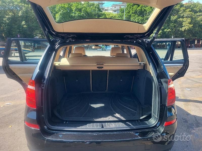 Usata BMW X3 184 CV (135 kW) 2017 Nero SUV
