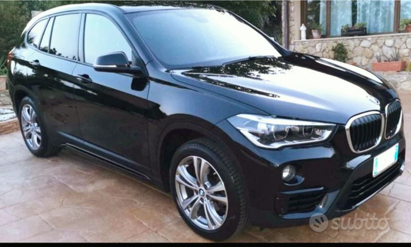 Usata BMW X1 Sport Line 150 CV (110 kW) 2016 Nero SUV