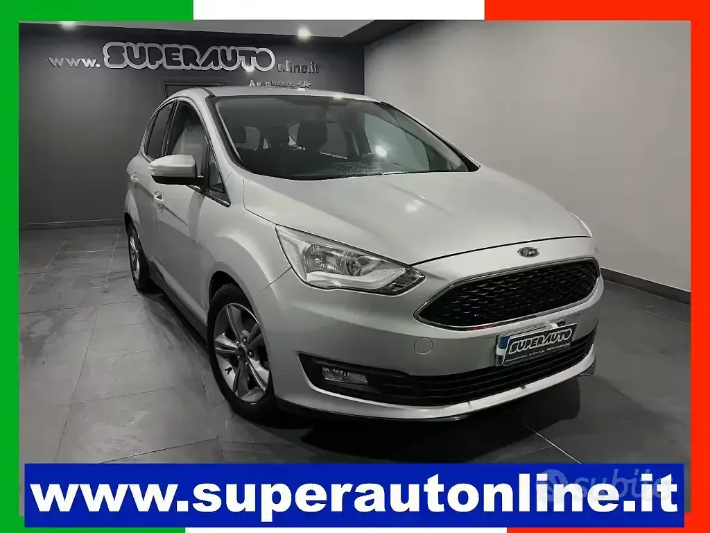 Usata Ford C-MAX Titanium 120 CV (88 kW) 2018 Grigio Monovolume