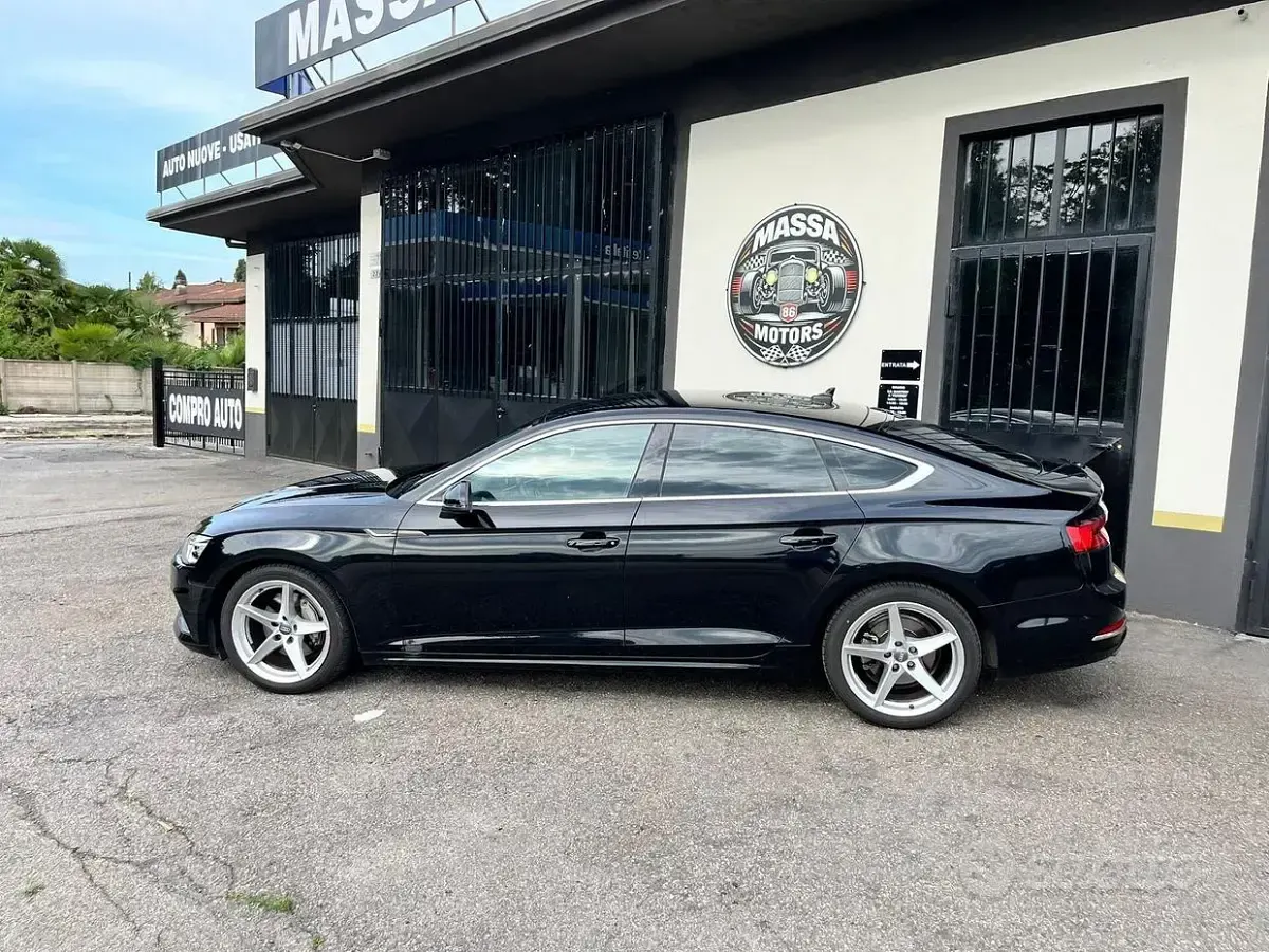 Usata Audi A5 190 CV (139 kW) 2017 Nero Coupé
