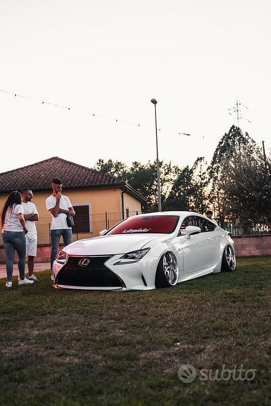 Usata Lexus RC200t 245 CV (180 kW) 2017 Bianco Coupé
