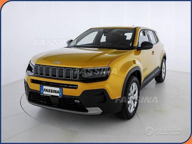 Usata Jeep Avenger Altitude 101 CV (74 kW) 2023 Giallo SUV