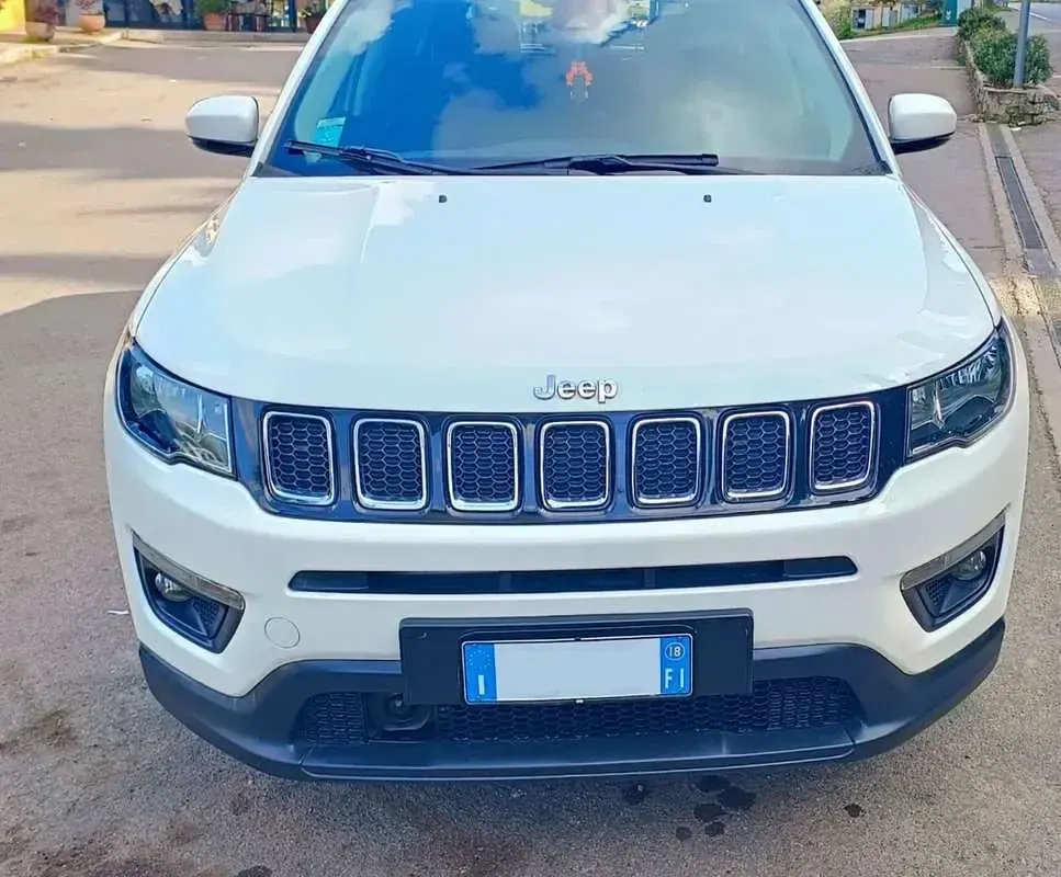 Usata Jeep Compass Longitude 120 CV (88 kW) 2018 Bianco SUV