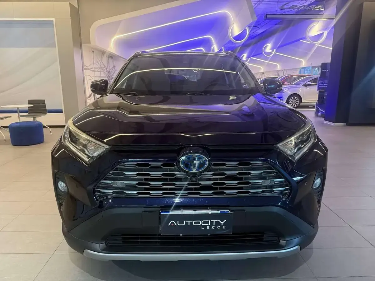 Usata Toyota RAV4 Hybrid 218 CV (160 kW) 2019 Blu/azzurro SUV