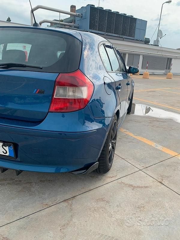 Usata BMW 116 116 CV (85 kW) 2005 Blu Utilitaria