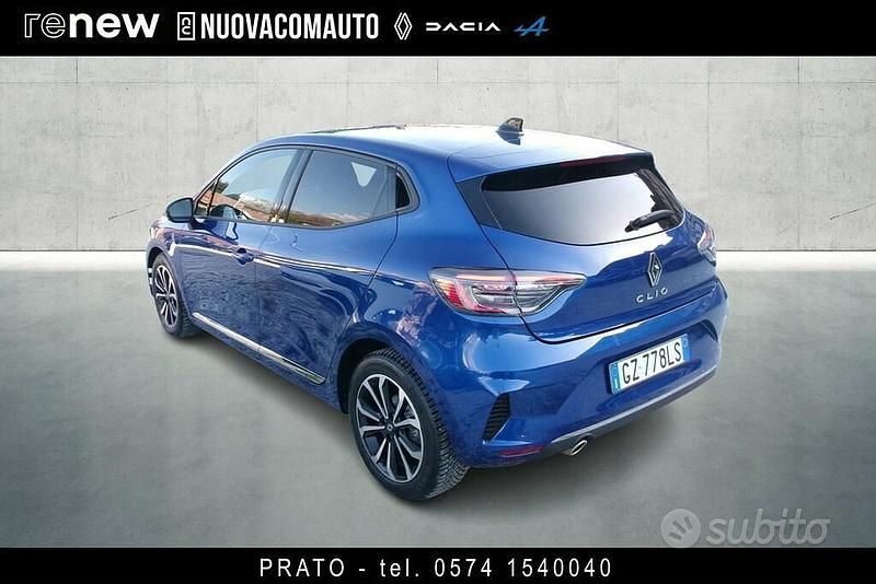 Usata Renault Clio V Techno 91 CV (66 kW) 2025 Blu iron Berlina