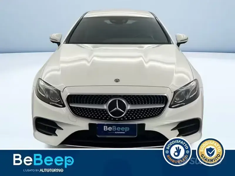 Usata Mercedes E220 Premium 194 CV (142 kW) 2019 Bianco Coupé