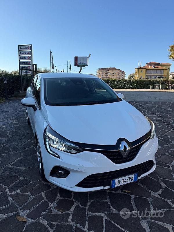 Usata Renault Clio V 85 CV (62 kW) 2020 Bianco Berlina