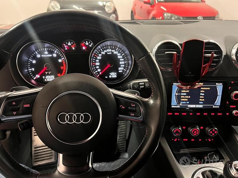 Usata Audi TT Exclusive 211 CV (155 kW) 2011 Nero Coupé