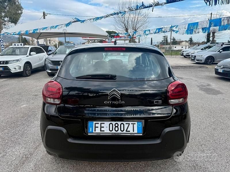 Usata Citroën C3 Feel 82 CV (60 kW) 2018 Nero Utilitaria