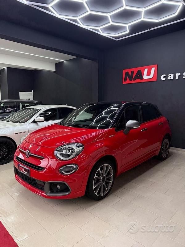 Usata Fiat 500X Sport 120 CV (88 kW) 2021 Rosso SUV