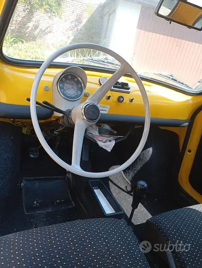 Usata Fiat 500 1960 Giallo Utilitaria