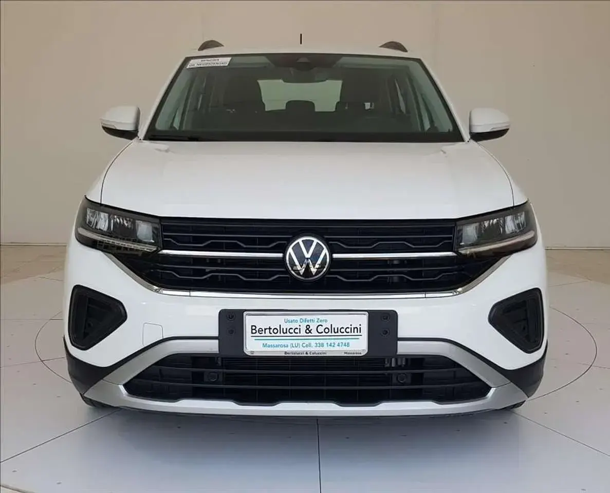 Usata VW T-Cross Edition 95 CV (69 kW) 2024 Bianco pastello SUV