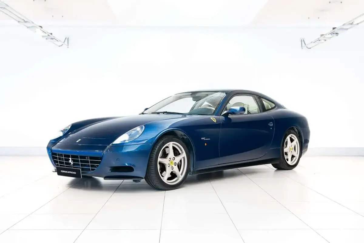 Usata Ferrari 612 540 CV (397 kW) 2007 Blu/azzurro Coupé
