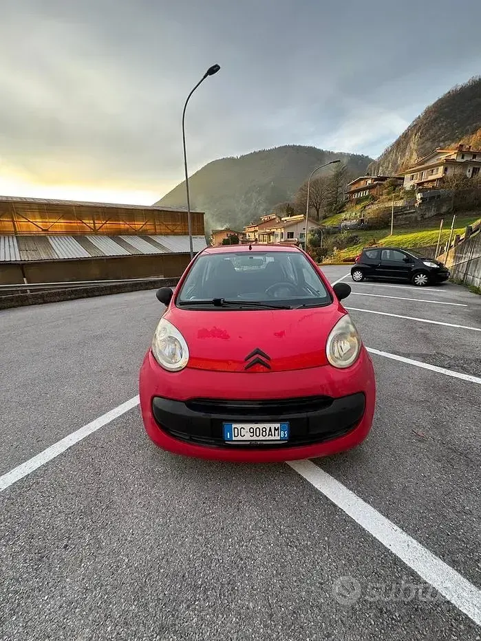 Usata Citroën C1 68 CV (50 kW) 2006 Rosso Utilitaria