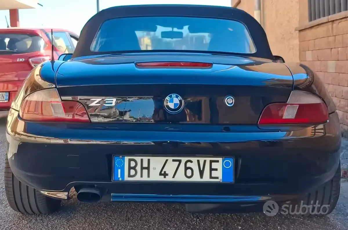 Usata BMW Z3 118 CV (86 kW) 2000 Nero Cabrio