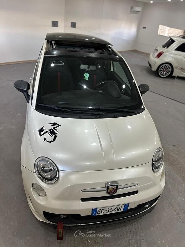 Usata Abarth 500 135 CV (99 kW) 2010 Bianco Berlina