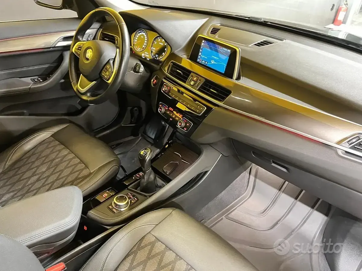 Usata BMW X1 116 CV (85 kW) 2019 Nero SUV