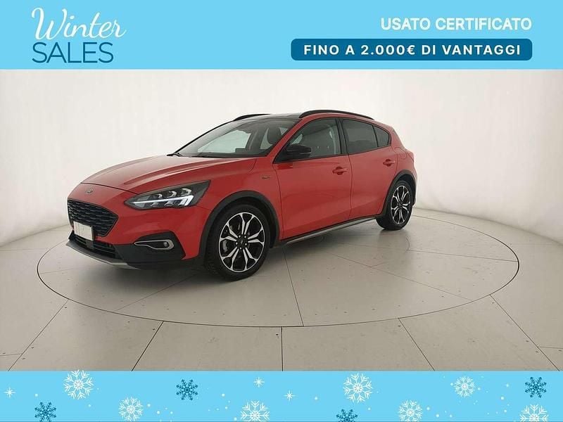 Usata Ford Focus Active 125 CV (91 kW) 2019 Rosso / nero SUV