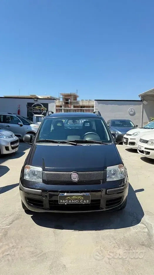 Usata Fiat Panda Dynamic 69 CV (50 kW) 2011 Nero Utilitaria