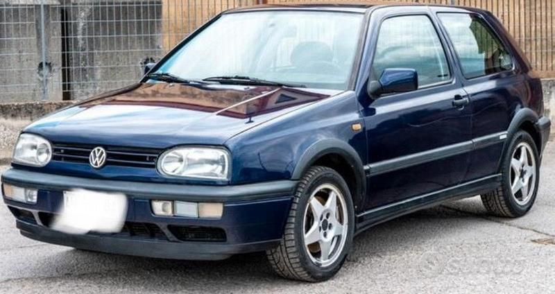 Usata VW Golf III Edition 1997 Blu Berlina