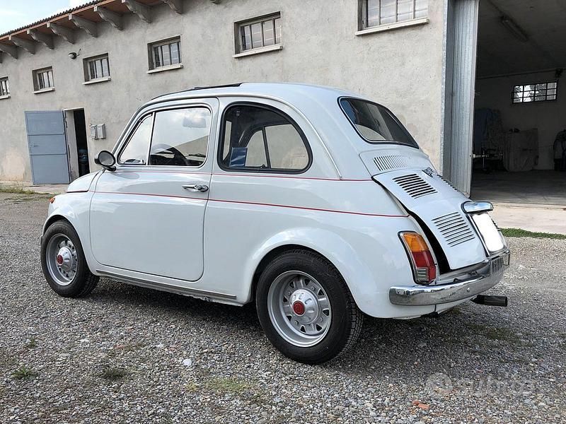 Usata Fiat 500 Abarth 1970 Bianco Utilitaria